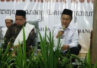 Wabup Gunungkidul Hadiri Pengajian Akbar Ruahan di Ponpes Al Qodiriy Semin