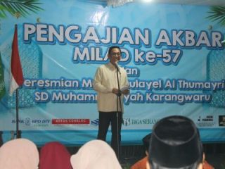 Wawali Yogyakarta Resmikan Masjid Dulayel Al Thumayri di SD Muhammadiyah Karangwaru